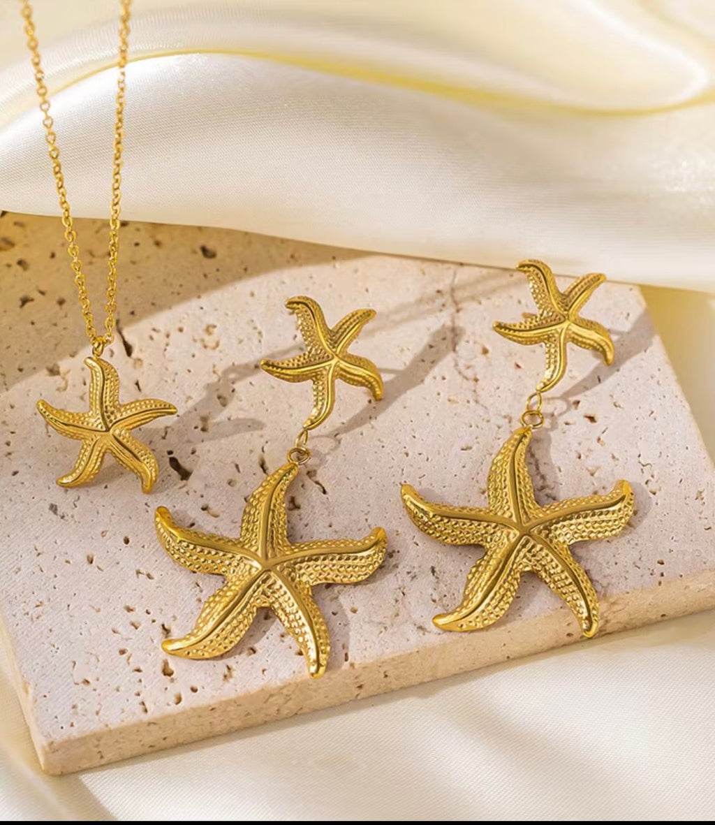 Astra Mare necklace and earing set